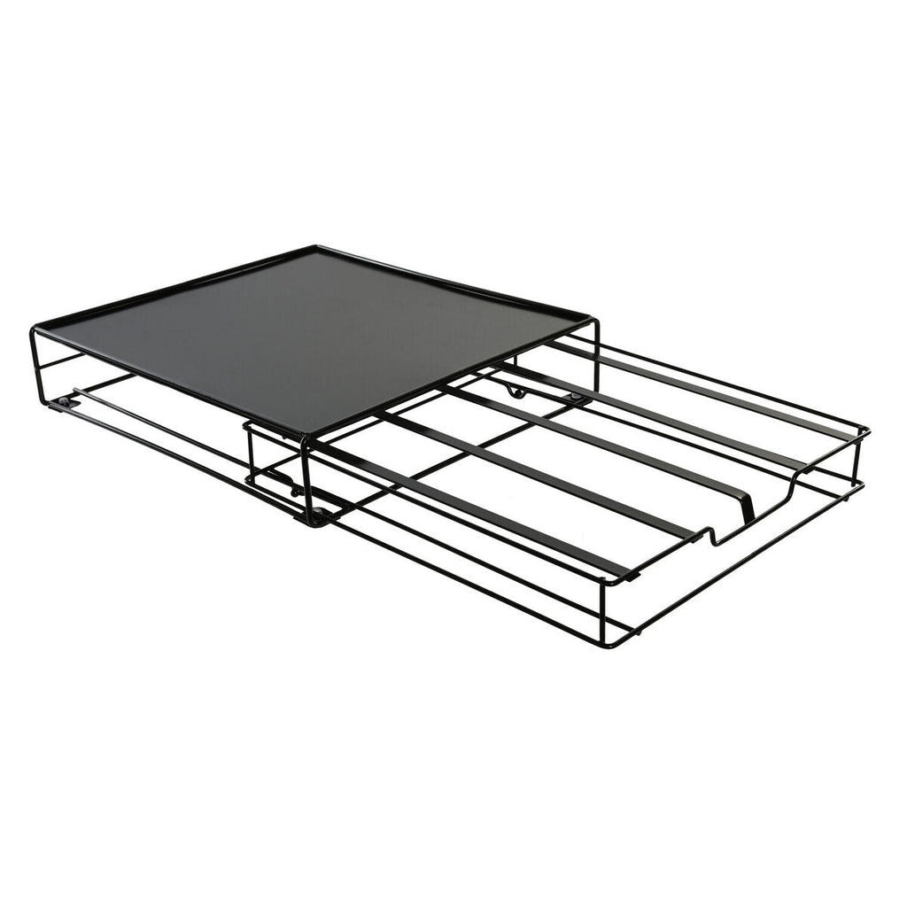 Coffee Capsule Organiser DKD Home Decor Black Metal (Refurbished A)