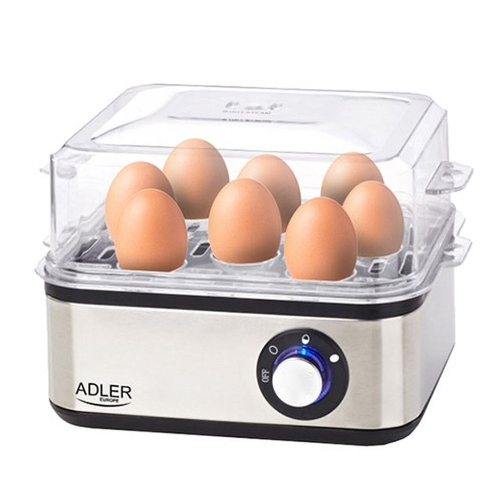 Egg boiler Adler AD 4486 Black Silver