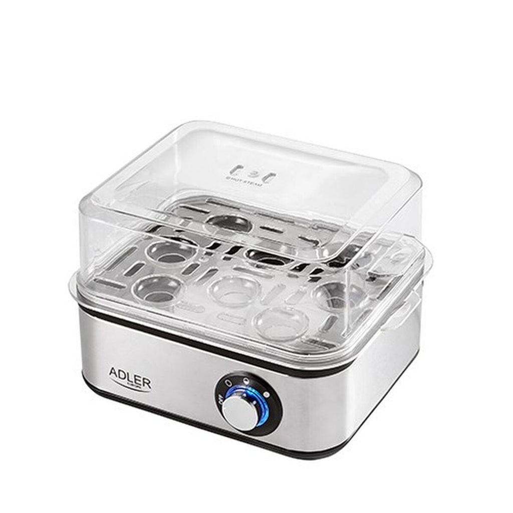 Egg boiler Adler AD 4486 Black Silver