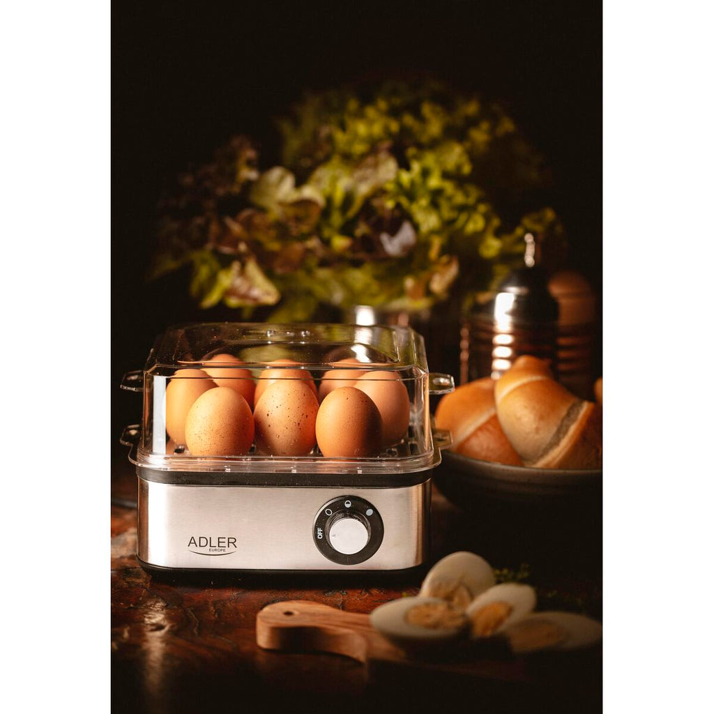 Egg boiler Adler AD 4486 Black Silver
