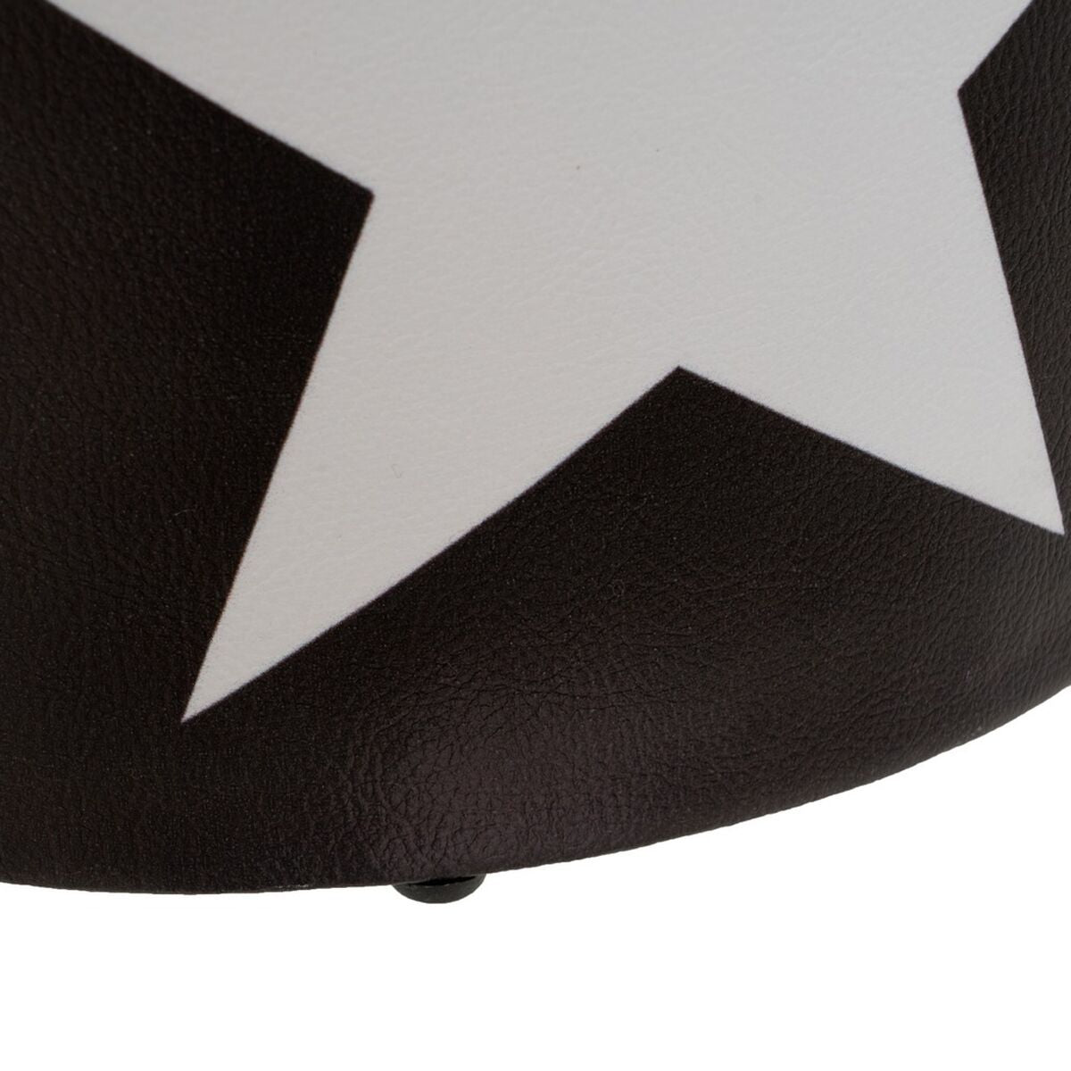 Stool with storage White Black Purple 40 x 40 x 42 cm