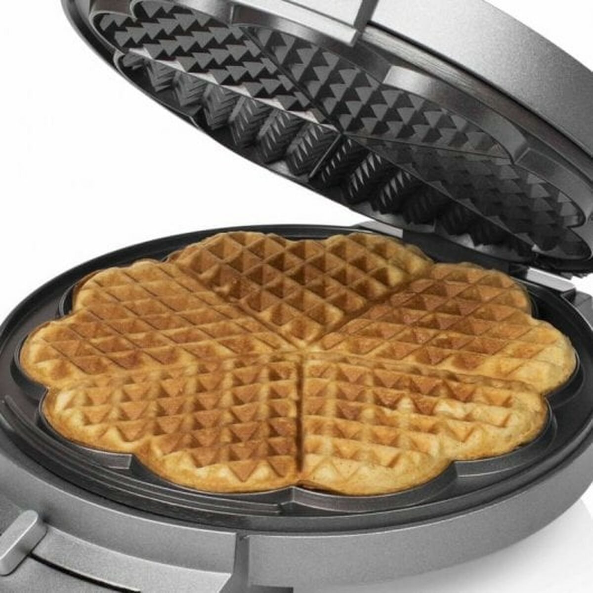 Waffle Maker Princess 01.132380.01.001 1200 W Black Silver Steel
