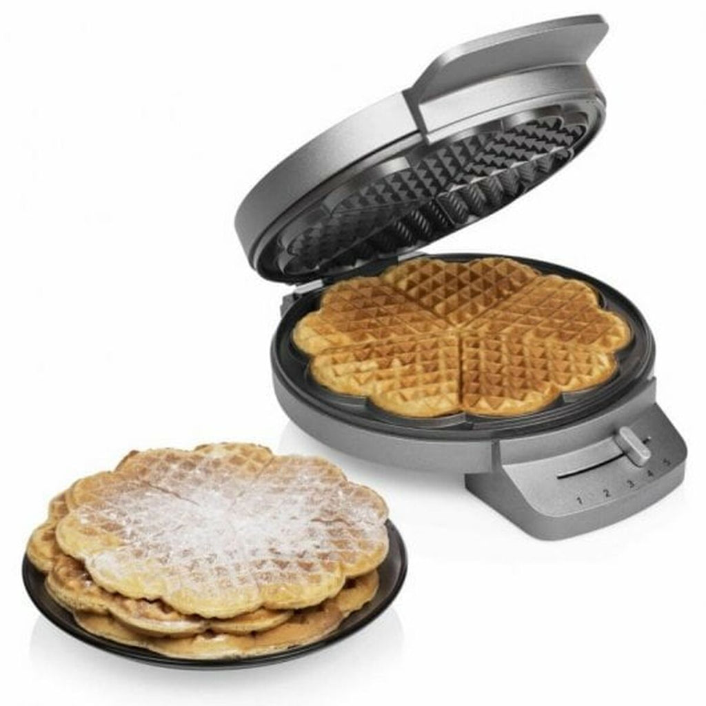 Waffle Maker Princess 01.132380.01.001 1200 W Black Silver Steel